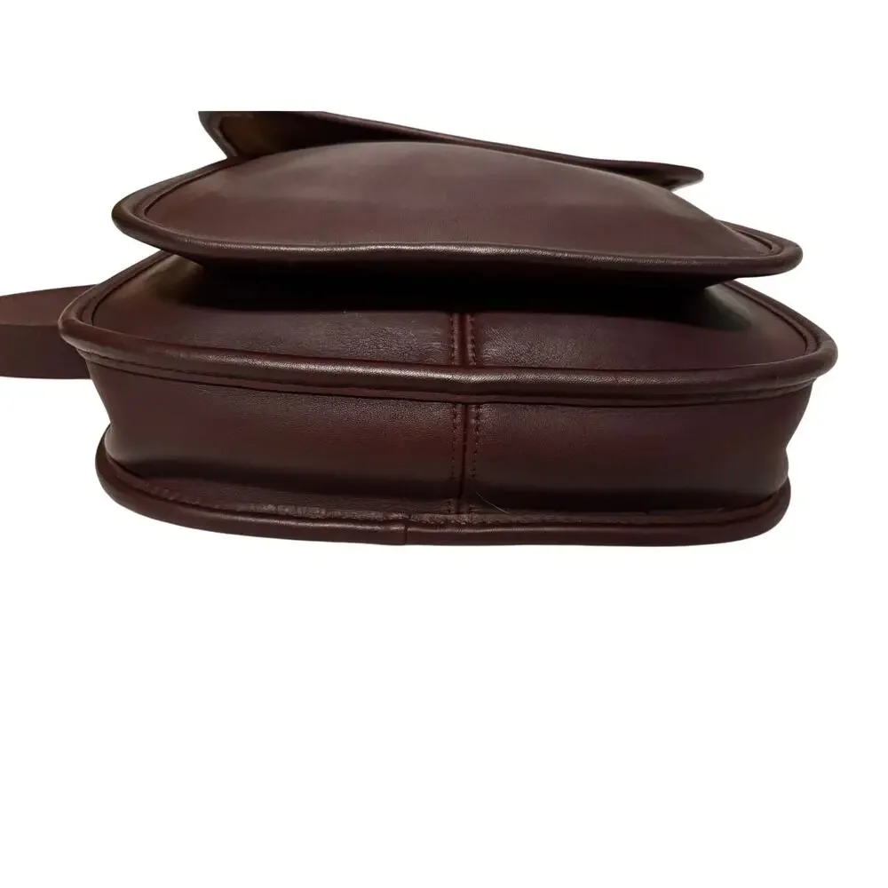 Vintage Coach Side Pack Mahogany Rare Classic Bag - Picture 5 of 9